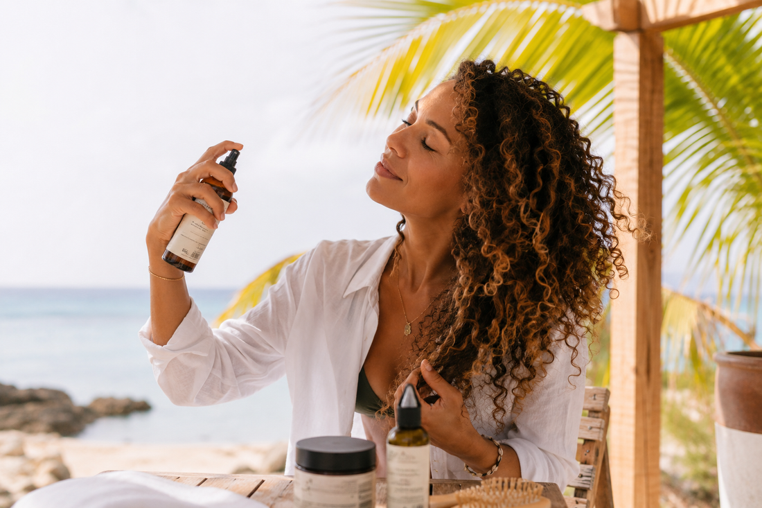 Brume protectrice pour cheveux : l’alliée naturelle de l’été