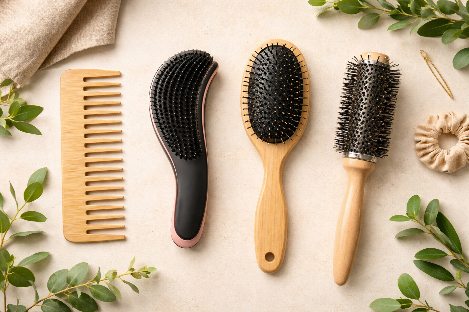 Quelle brosse choisir selon son type de cheveux ? (comment la laver et quand la changer ? je répond à vos interrogations !))