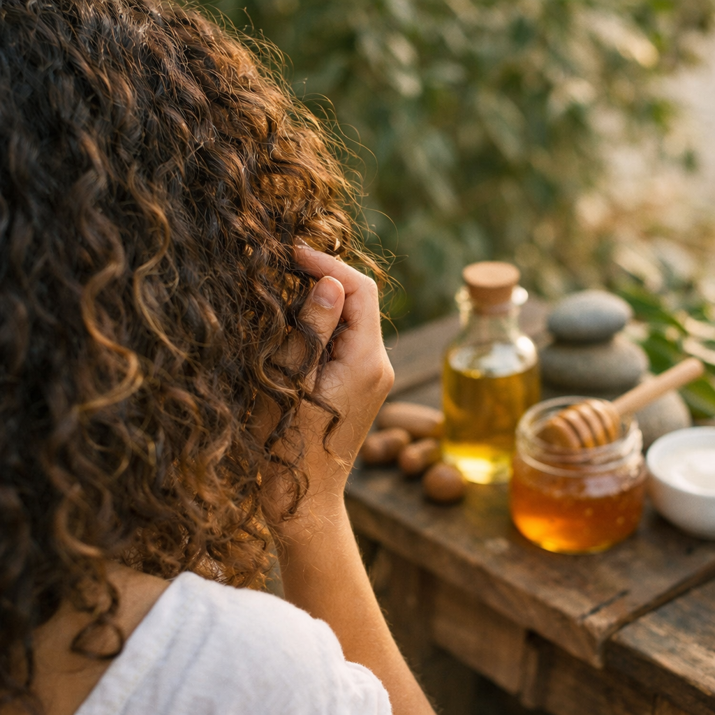 Pourquoi les cheveux bouclés sont-ils plus secs ? (et comment y remédier naturellement)